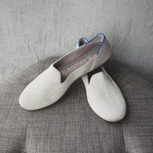 Rothy's Linen Double Stitch Loafers size 7